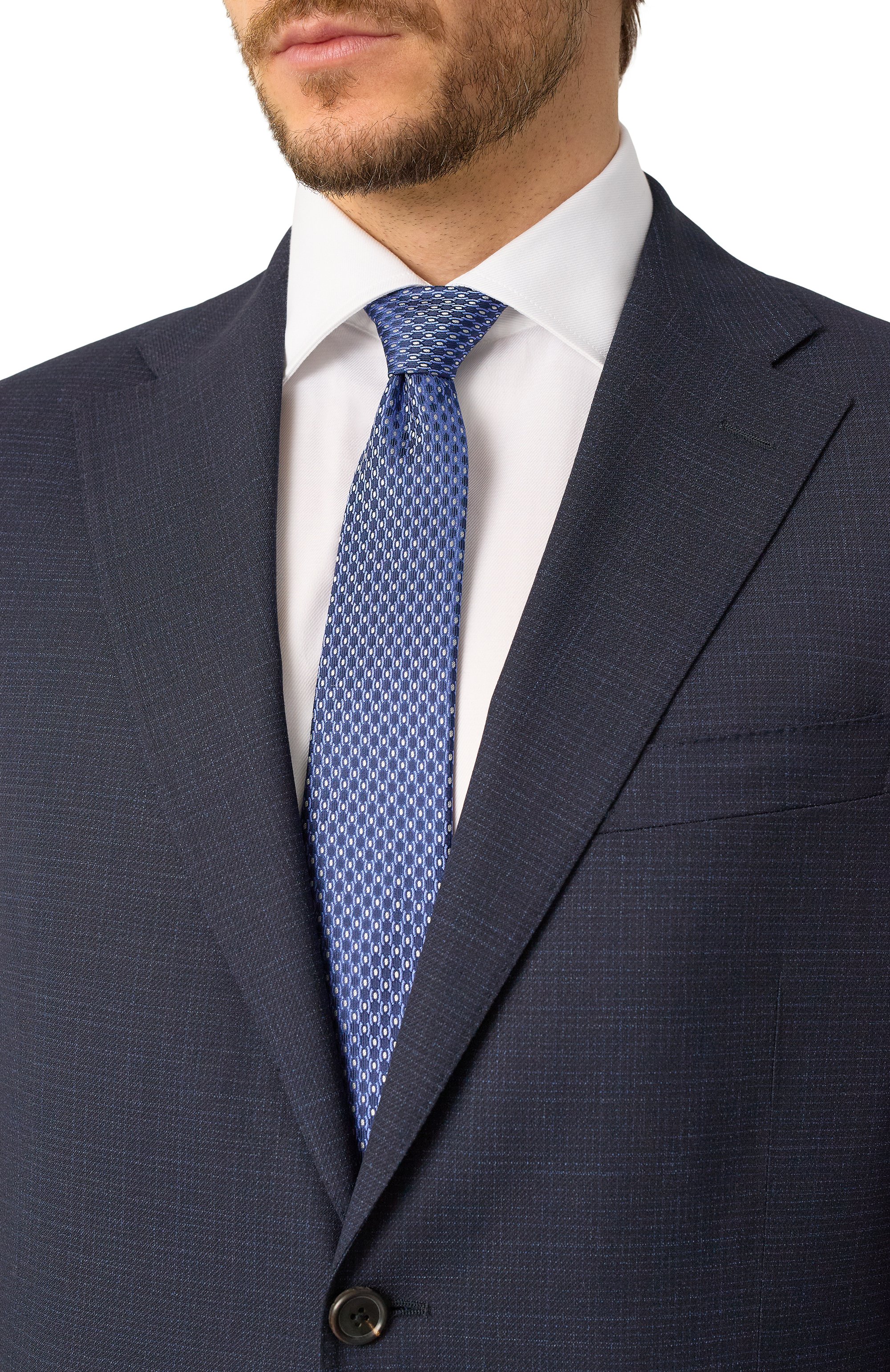 Шелковый галстук CANALI, арт. 18/HJ04238, фото 2