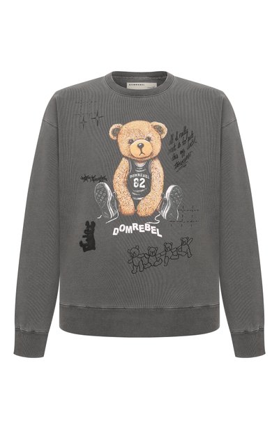 Мужской хлопковый свитшот DOMREBEL, арт. M PLAY SKETCH/SWEATSHIRT