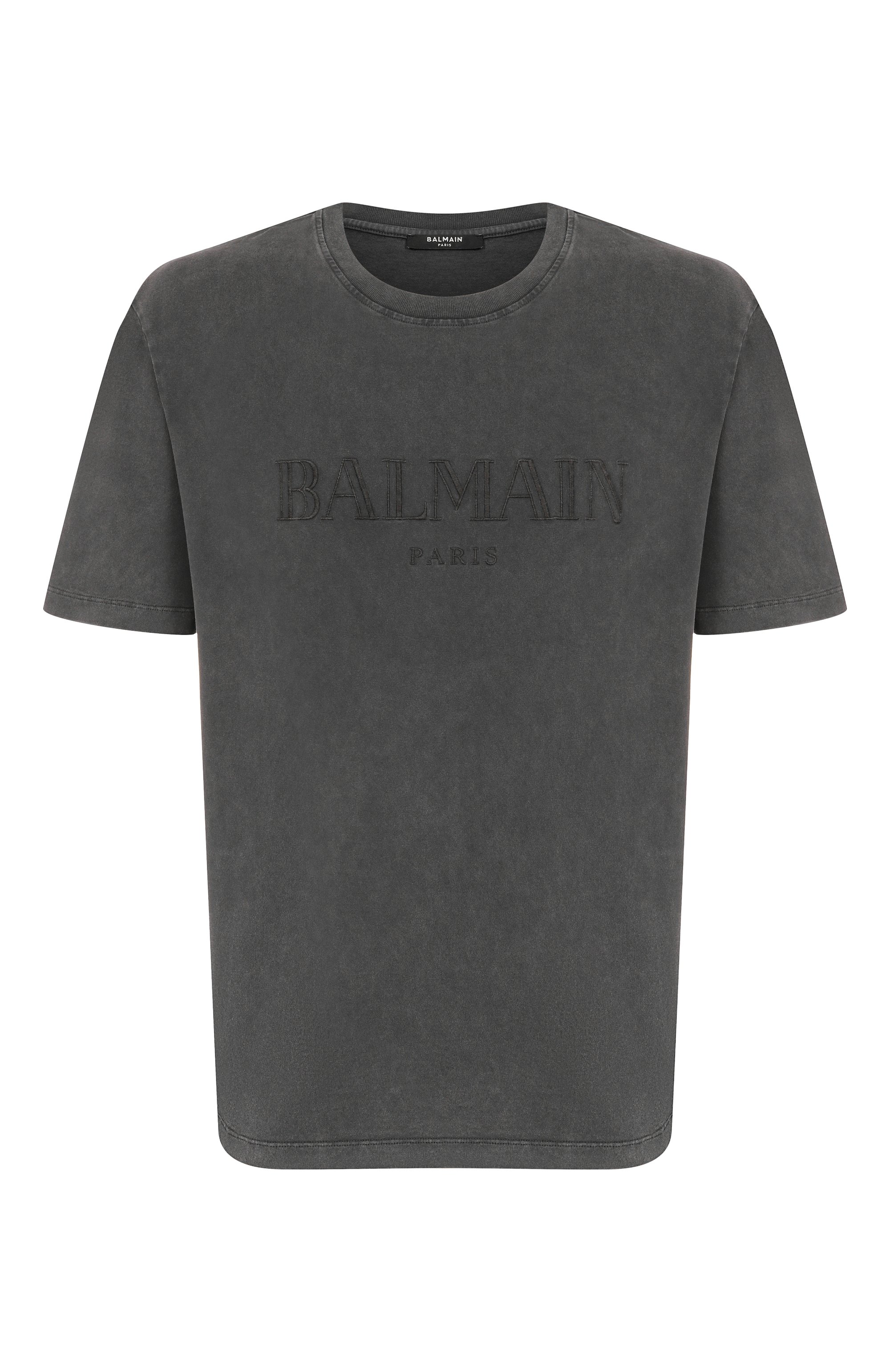 Хлопковая футболка BALMAIN, арт. FH1EG000/BC72, фото 1