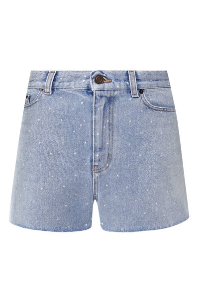 Женские джинсовые шорты SAINT LAURENT, арт. 542764/YK870