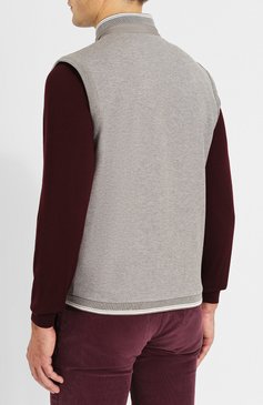 Утепленный жилет на молнии с воротником-стойкой RALPH LAUREN, арт. 790703819, фото 1