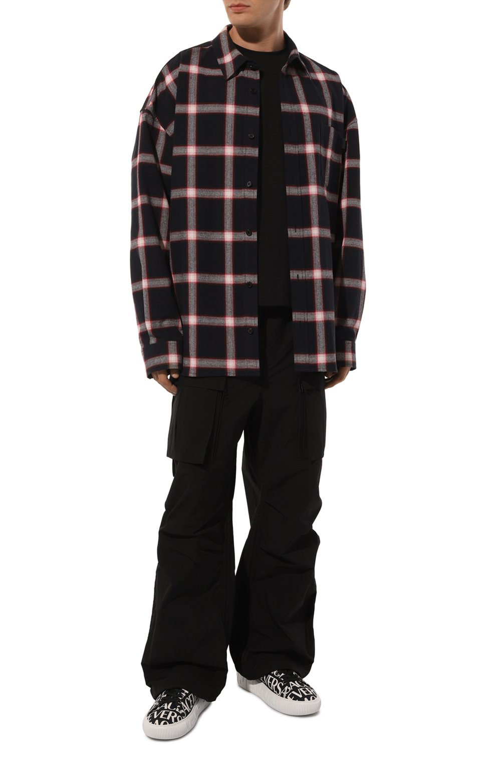 Текстильные кеды greca VERSACE, арт. DSU8404/1A06611, фото 2