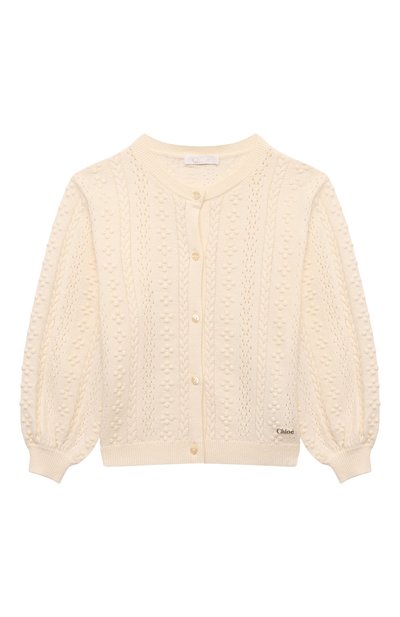 Кардиган из хлопка и шерсти CHLOÉ, арт. C20311., фото 1