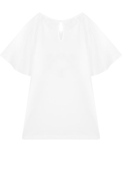 Хлопковый топ свободного кроя с вышивкой LANVIN, арт. 4I8611/IB290/10-14, фото 2