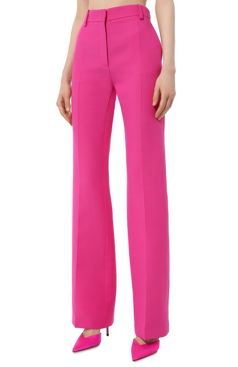 Брюки из шерсти и шелка VALENTINO, арт. 3B3RB5201CF, фото 3