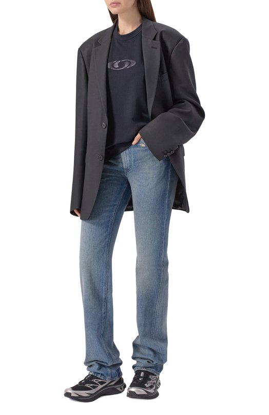 Лонгслив MM6 x Salomon MM6 S52NH0036/M20139 Чёрный  S52NH0036/M20139 Фото 2