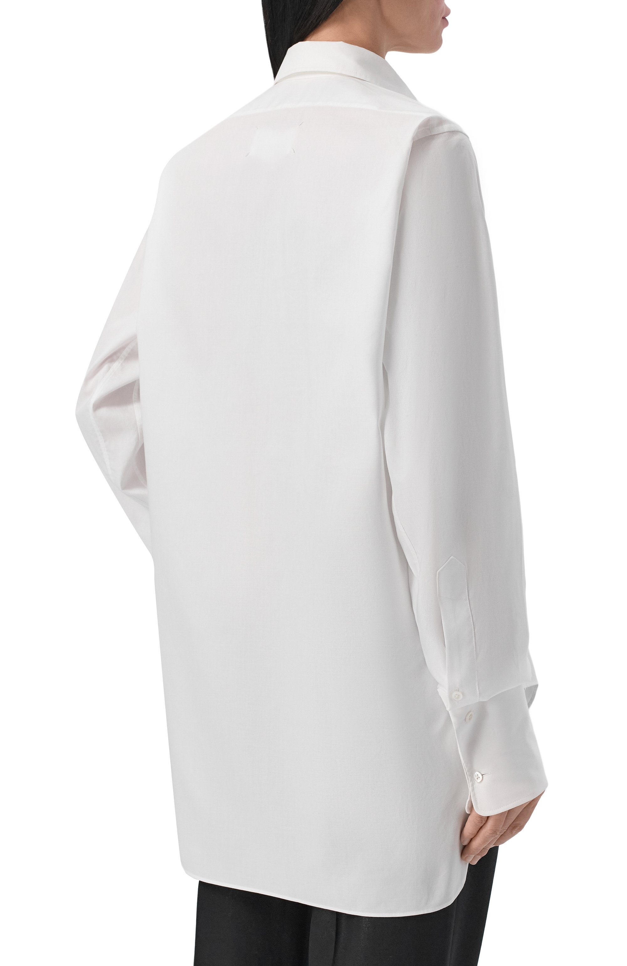 Хлопковая рубашка MAISON MARGIELA, арт. S29DT0006/M35308, фото 4