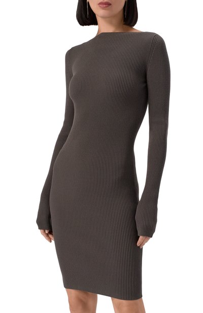 Платье из вискозы RICK OWENS, арт. RP02E4616/RIBVI, фото 3