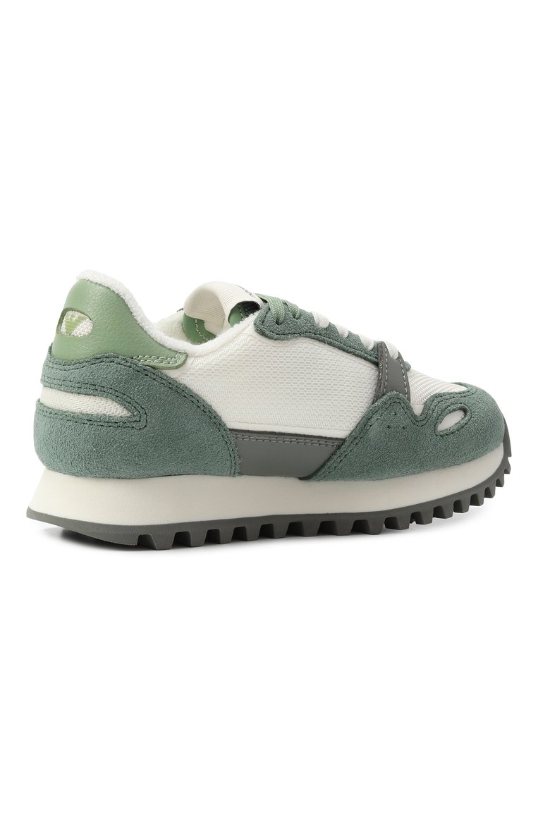 Комбинированные кроссовки EMPORIO ARMANI, арт. XYX040/X0X04, фото 1