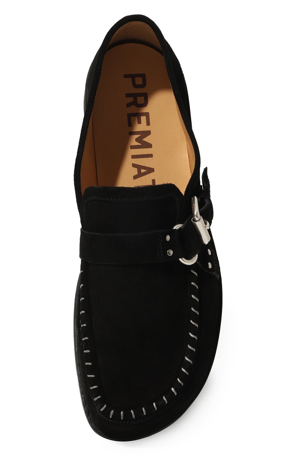 Замшевые лоферы PREMIATA, арт. 32175RS/AQUA, фото 6