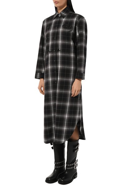 Хлопковое платье DIESEL, арт. A14690/0PITX, фото 3