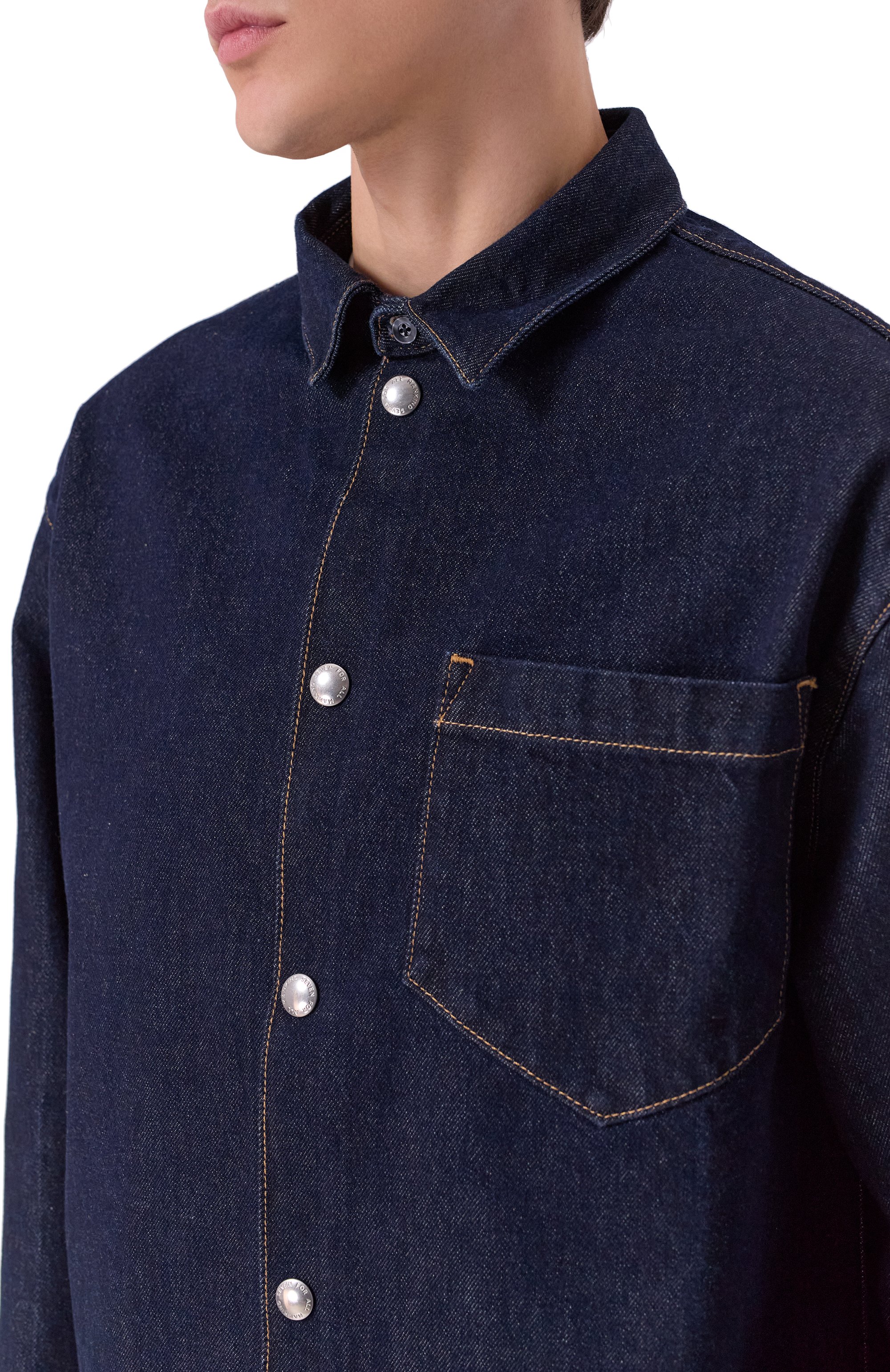 Джинсовая рубашка 7 FOR ALL MANKIND, арт. 7T800E35-1M8, фото 5