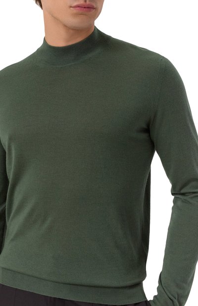 Водолазка из кашемира и шелка FEDELI, арт. MU007090, фото 5