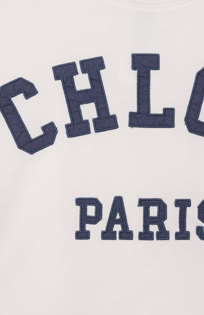 Хлопковая футболка CHLOÉ, арт. C20862, фото 3