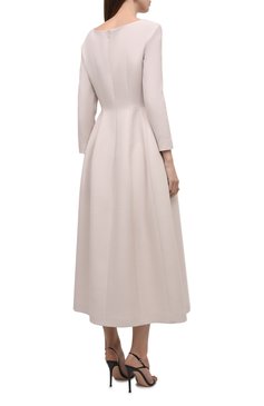 Платье из шерсти и шелка THE ROW, арт. 5968W1279, фото 4