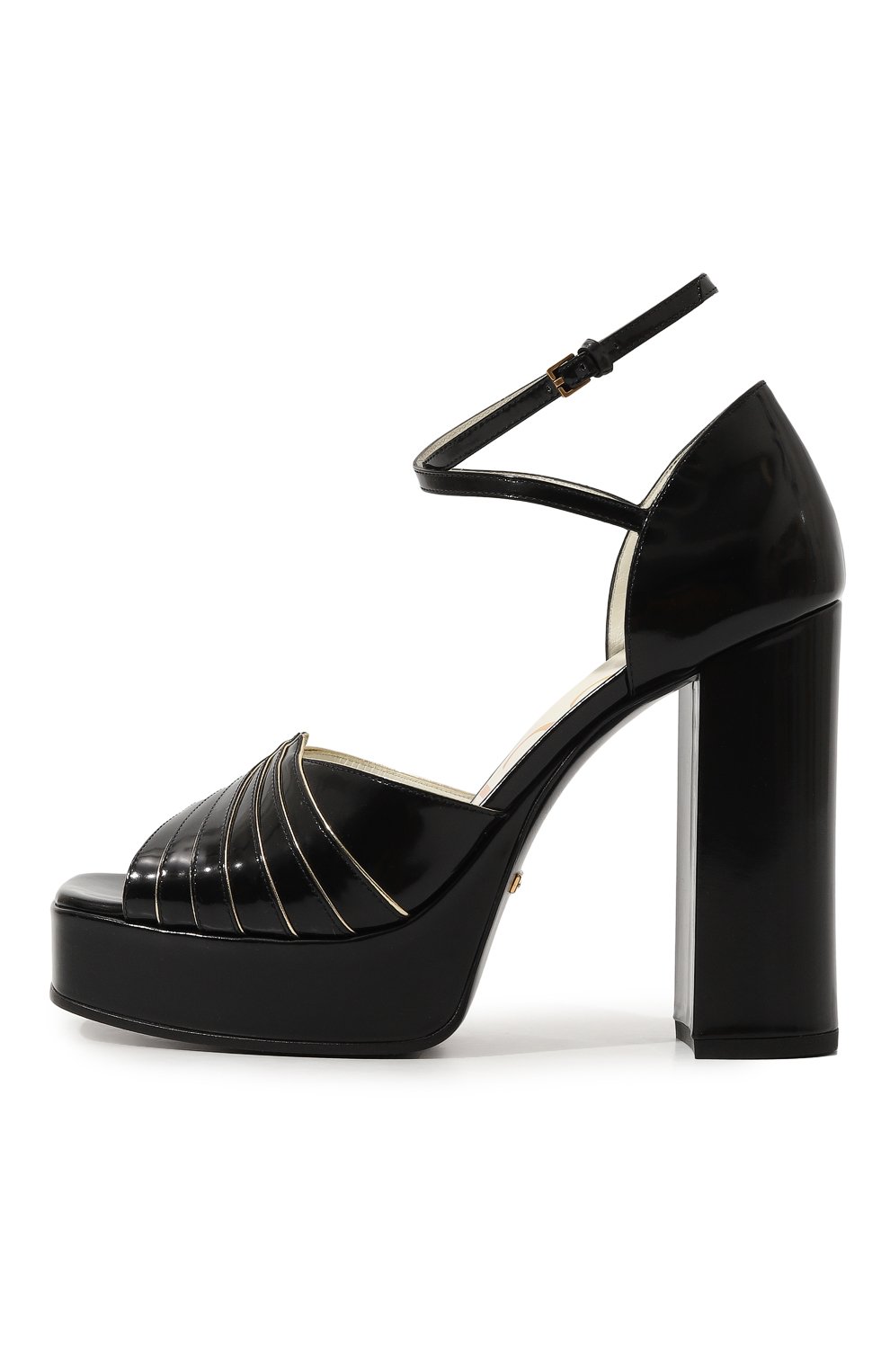 Кожаные босоножки GUCCI, арт. 601580 CLG00, фото 2