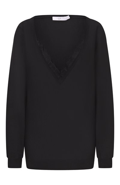 Женский пуловер из хлопка и шелка IRO, арт. WP12AUBEPINE