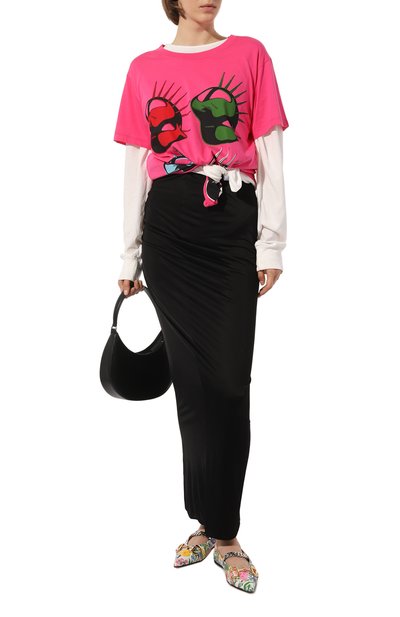 Хлопковая футболка GUCCI, арт. 492347 XJBU0, фото 2