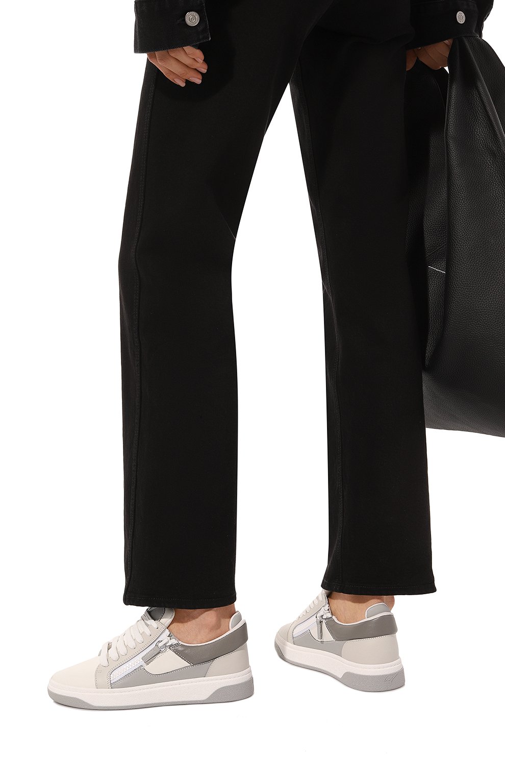 Кожаные кеды GIUSEPPE ZANOTTI DESIGN, арт. RS30025/001, фото 3