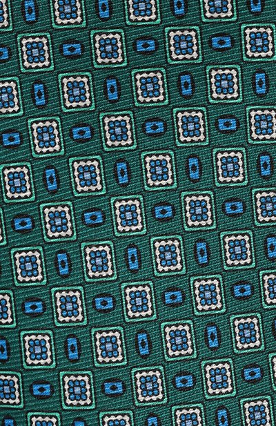 Шелковый галстук KITON зеленого цвета по цене 31900 руб., арт. UCRVKLC01I90, фото 4 Шелковый галстук KITON, арт. UCRVKLC01I90, фото 4