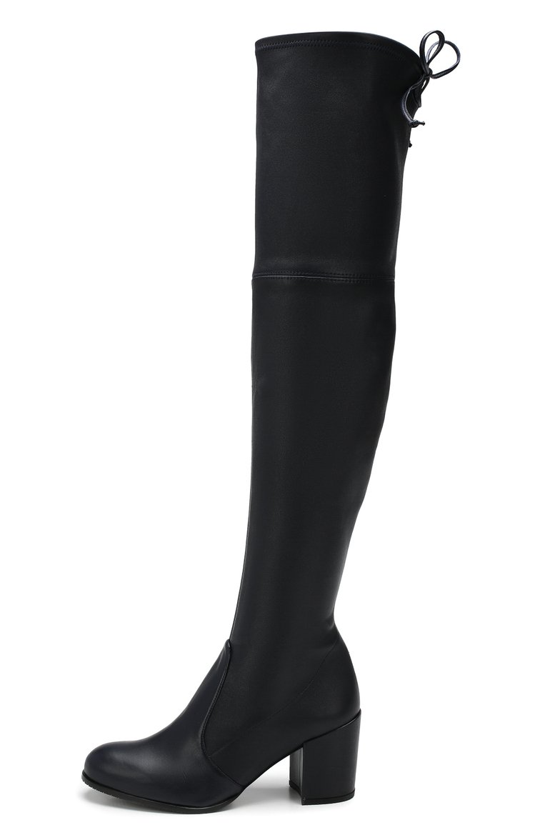 Кожаные ботфорты STUART WEITZMAN, арт. TIELAND/STR NAPPA, фото 1