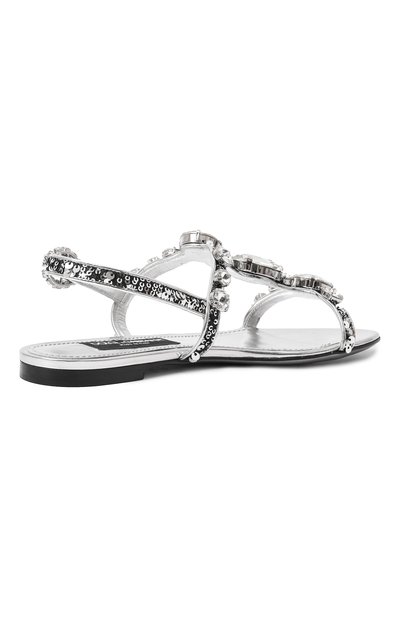 Кожаные сандалии bianca DOLCE & GABBANA, арт. CQ0601/A6I20, фото 5