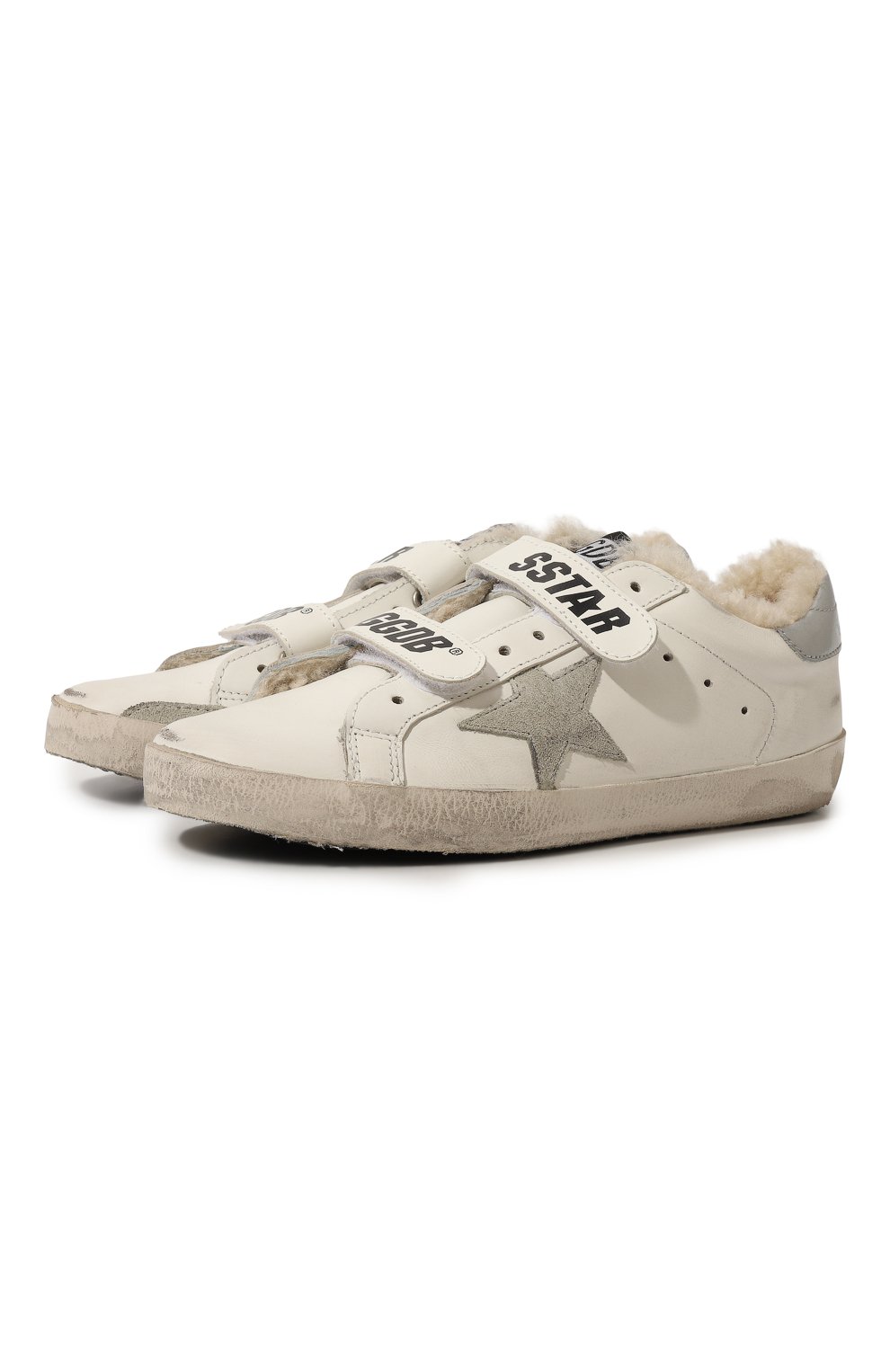 Кожаные кеды superstar GOLDEN GOOSE DELUXE BRAND, арт. GTF00111.F002827, фото 1
