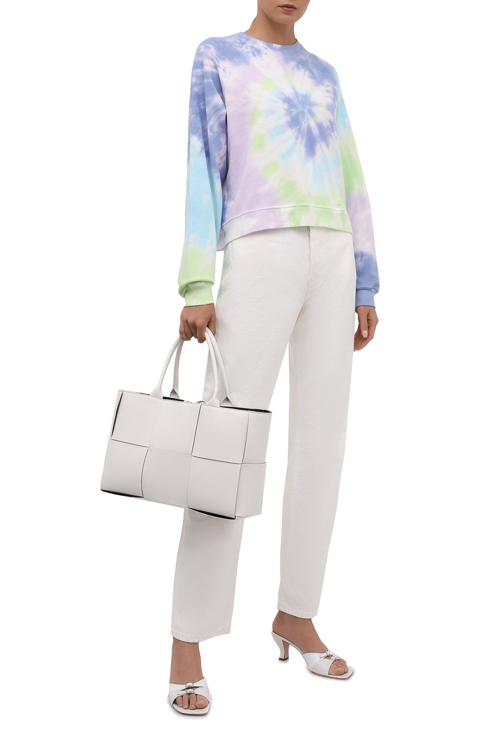 Хлопковый свитшот ELECTRIC AND ROSE разноцветного цвета по цене 18200 руб., арт. LFCV08-AURA, фото 2 Хлопковый свитшот ELECTRIC AND ROSE, арт. LFCV08-AURA, фото 2