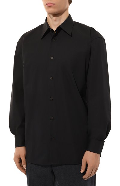 Хлопковая рубашка DRIES VAN NOTEN, арт. 242-020707-9294, фото 3