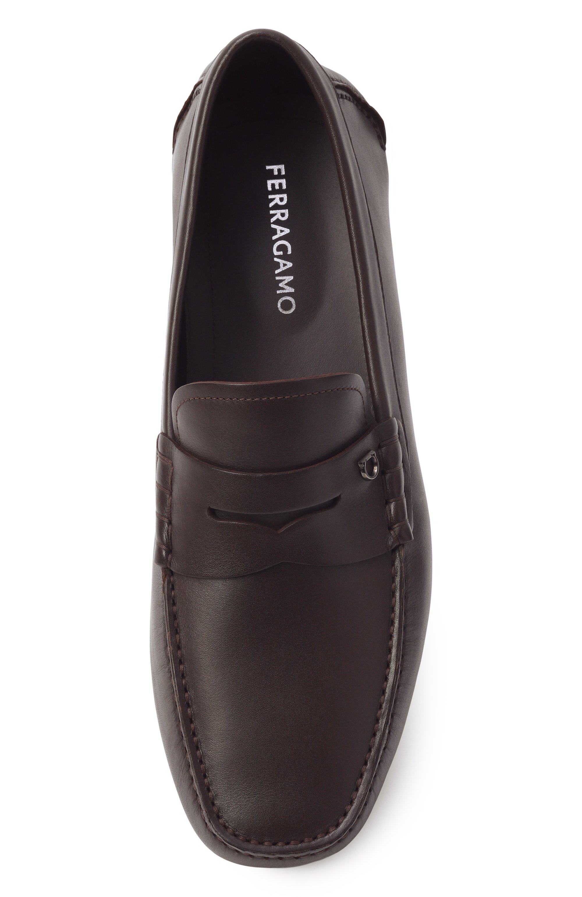 Кожаные мокасины gancini FERRAGAMO, арт. 02A688/789, фото 5