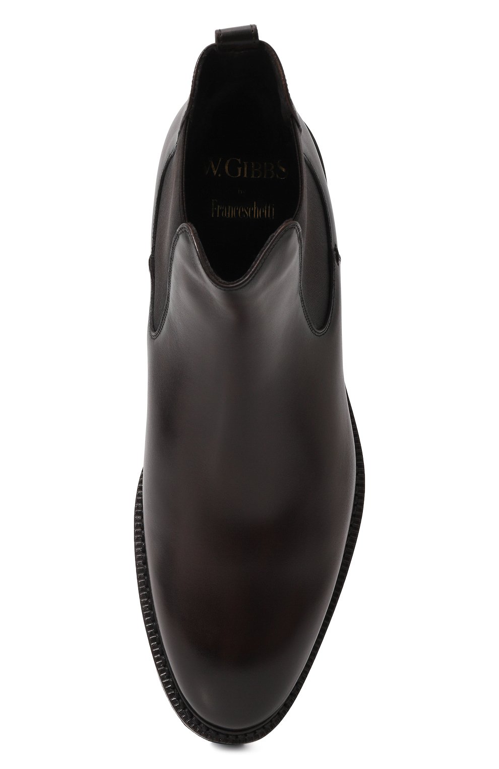 Кожаные челси W.GIBBS, арт. 7260004/B0X ANTIC FUR, фото 6