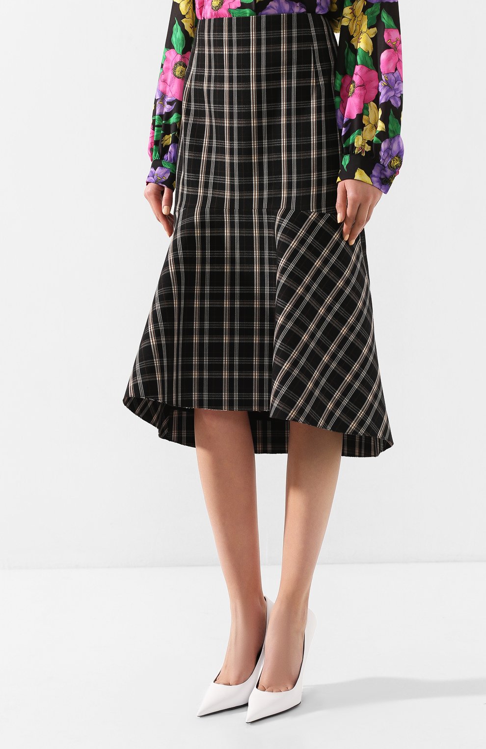 Шерстяная юбка BALENCIAGA, арт. 571616/TGT02, фото 3