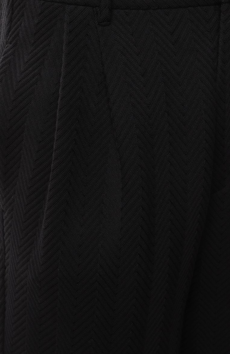 Мужские шорты из хлопка и вискозы MISSONI черного цвета, арт. UC25SI00/BR00JC | Фото 6 (Материал сплава: Проставлено; Длина Шорты М: До колена; Материал внешний: Хлопок; Драгоценные камни: Проставлено; Принт: С принтом; Случай: Формальный; Стили: Кэжуэл)