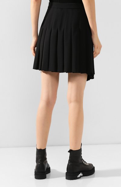 Шерстяная юбка MCQ SWALLOW, арт. 559425/RNA03, фото 4