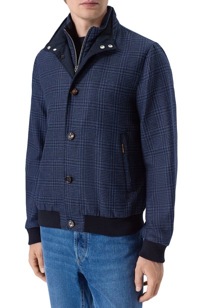 Бомбер bernie-lp6 из шелка и шерсти MOORER, арт. BERNIE/LP6, фото 3