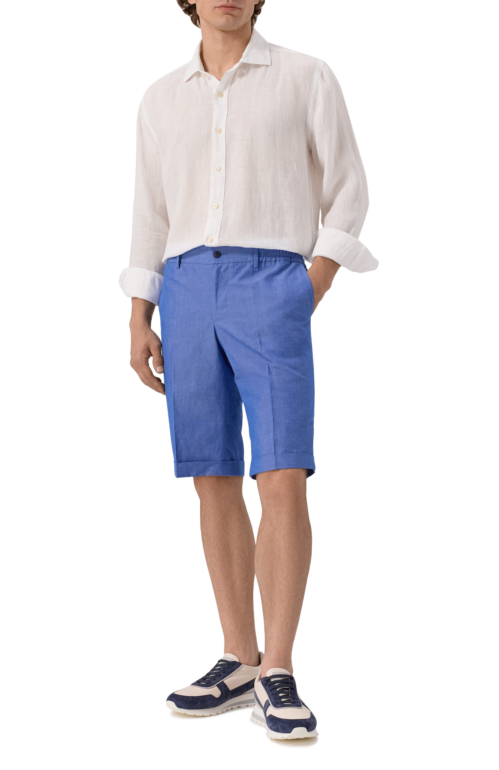 Шорты из хлопка и льна MVST, арт. MTENERIFE/802, фото 2