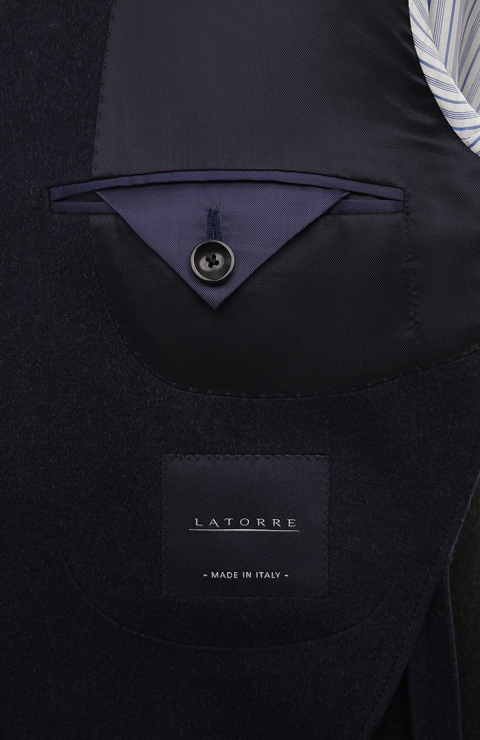 Пиджак из кашемира и шелка SARTORIA LATORRE, арт. EF74/UG0729, фото 8