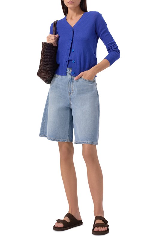 Комплект из кардигана и топа Weekend Max Mara MARABU Синий  MARABU Фото 2