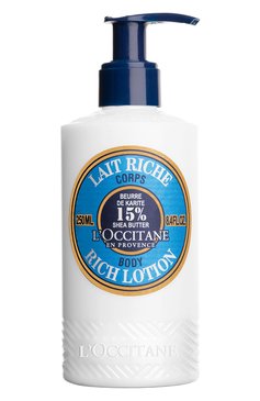 Питательное молочко для тела (250ml) L`OCCITANE бесцветного цвета, арт. 768334 | Фото 1 (Региональные ограничения белый список (Axapta Mercury): Не проставлено; Нос: Не проставлено; Назначение: Для тела; Косметика кросс-кт: Уход У; Тип продукта: Молочко)