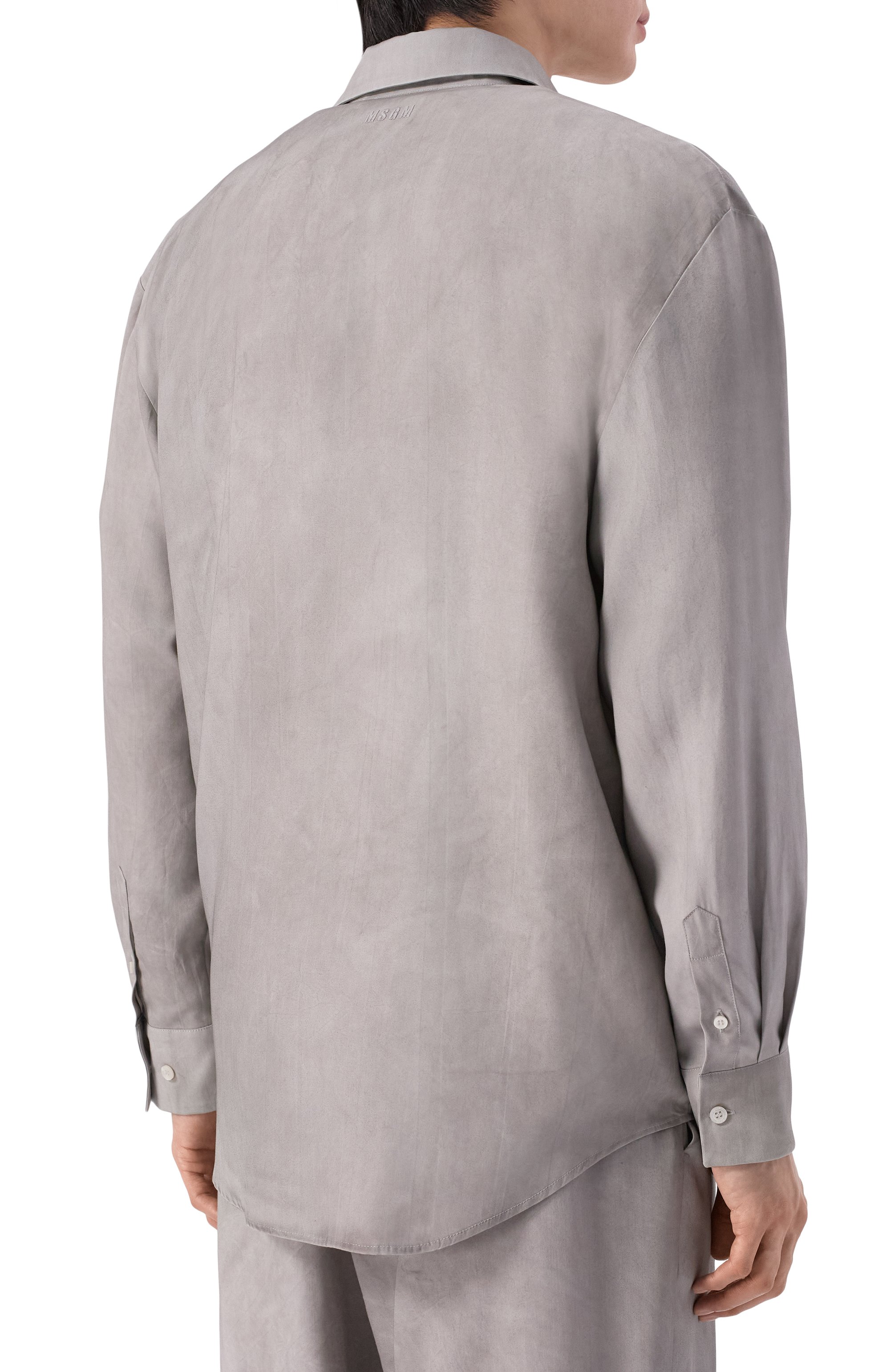 Рубашка из лиоцелла MSGM, арт. 4040ME09X/267009, фото 4