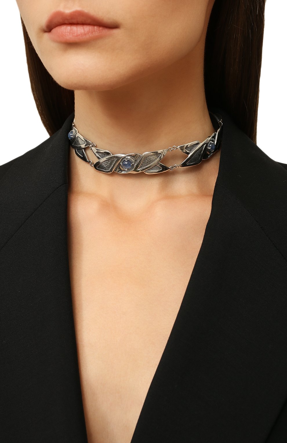 Жесткое колье близнецовое пламя MIDGARD PARIS, арт. 5673, фото 2