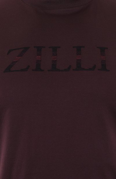 Хлопковая футболка ZILLI, арт. TSR001M0110VZSD00/62, фото 5