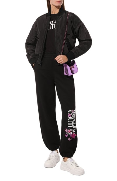 Хлопковая футболка VERSACE JEANS COUTURE, арт. 75HAHT20/CJ00T, фото 2