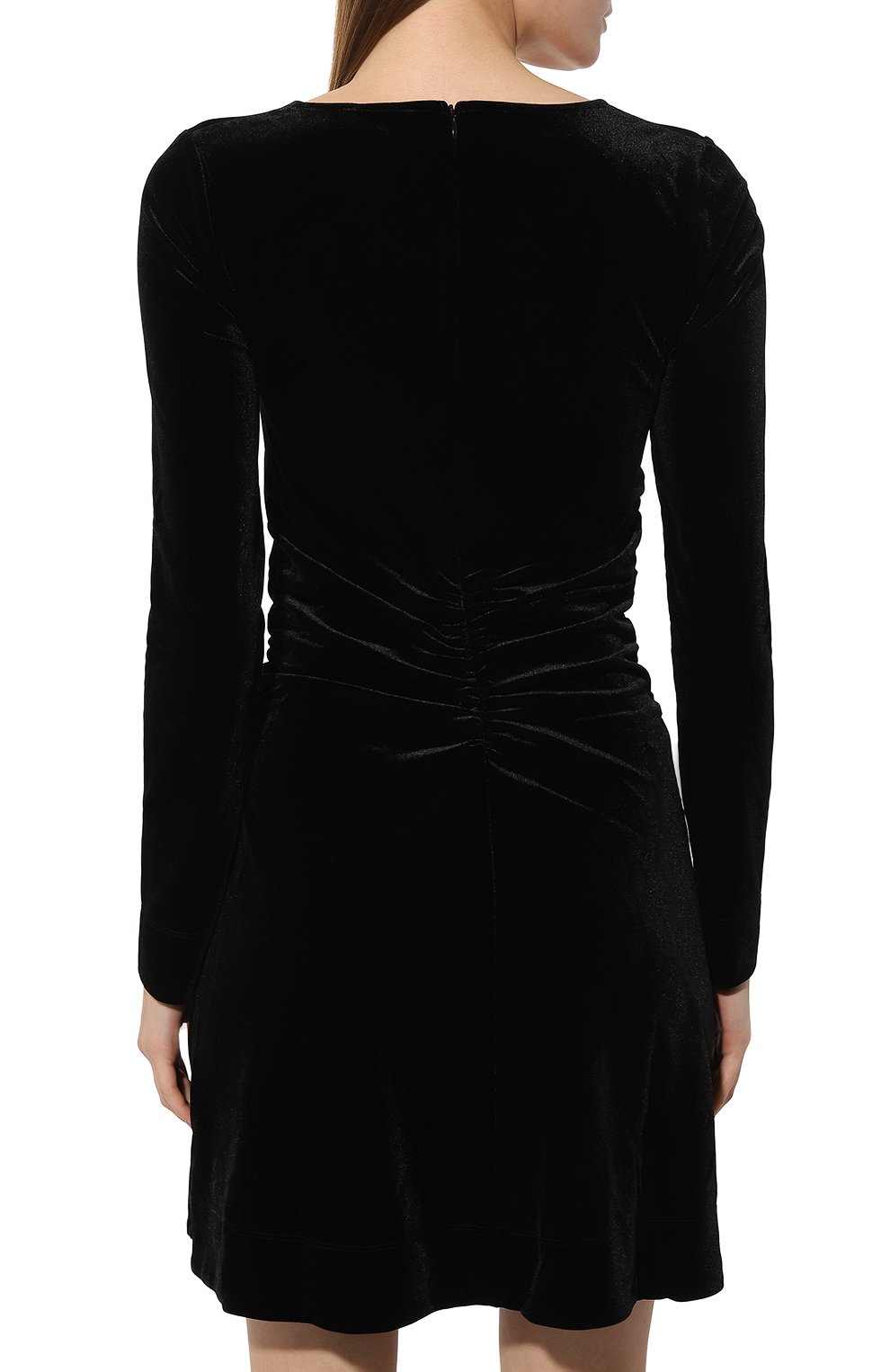 Бархатное платье GANNI, арт. T3830, фото 4