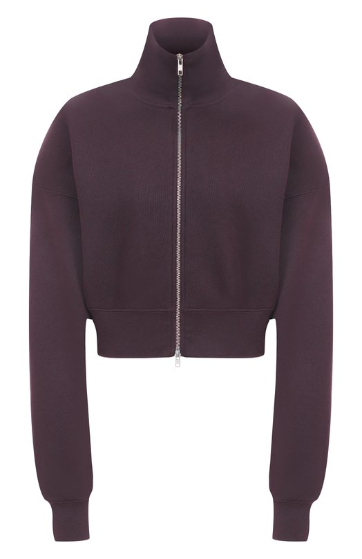 Хлопковая толстовка Agolde A7396 Коричневый A7396