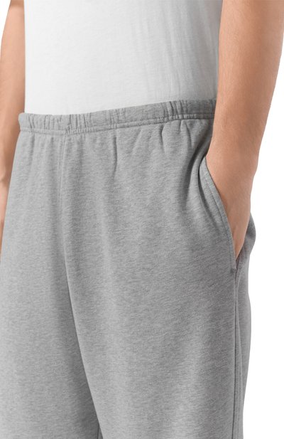 Хлопковые брюки ГОША РУБЧИНСКИЙ, арт. SWP_0301_GREY_MELANGE, фото 5