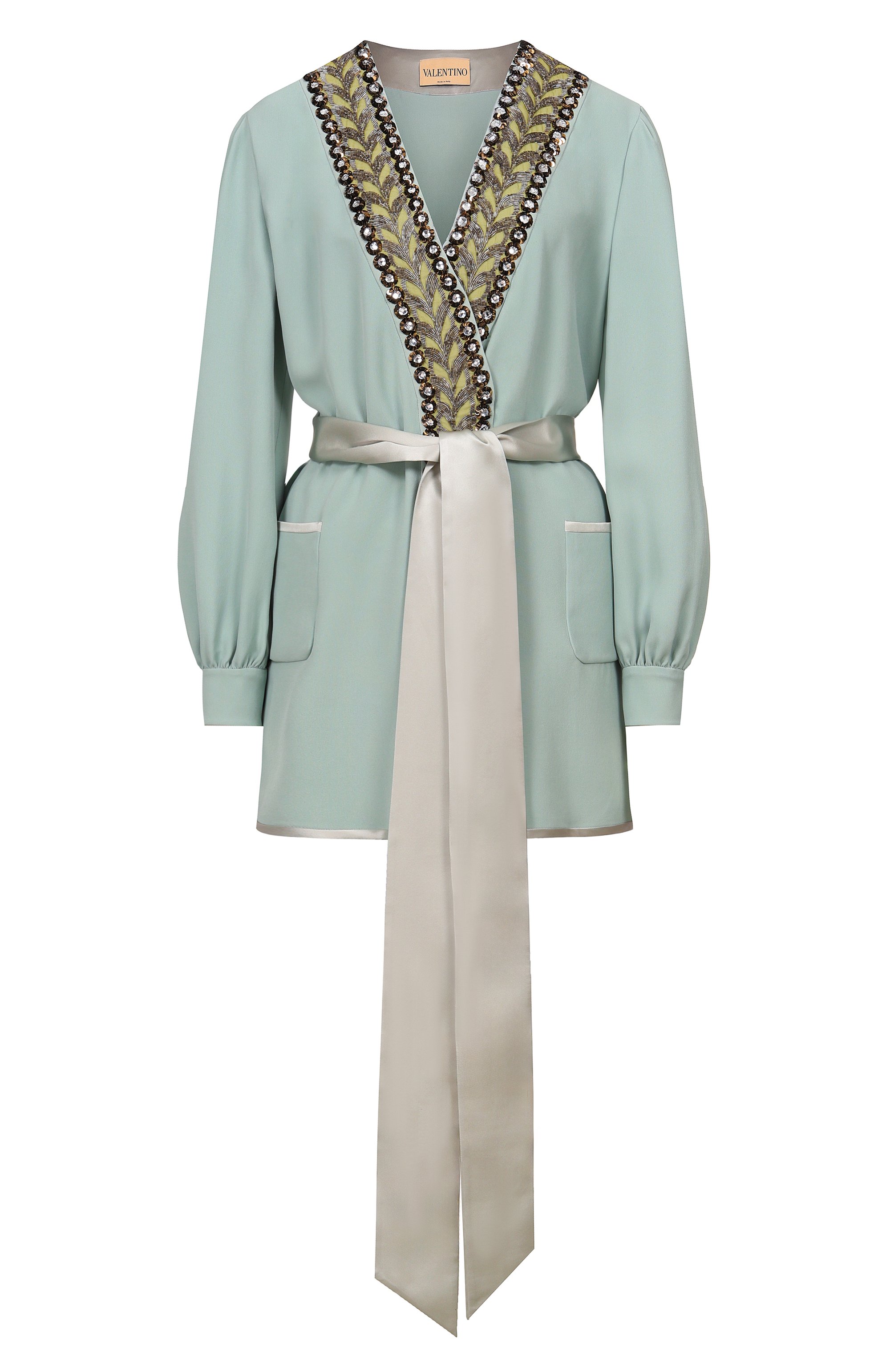 Шелковая блузка VALENTINO, арт. 8B3AB830/1MM, фото 1