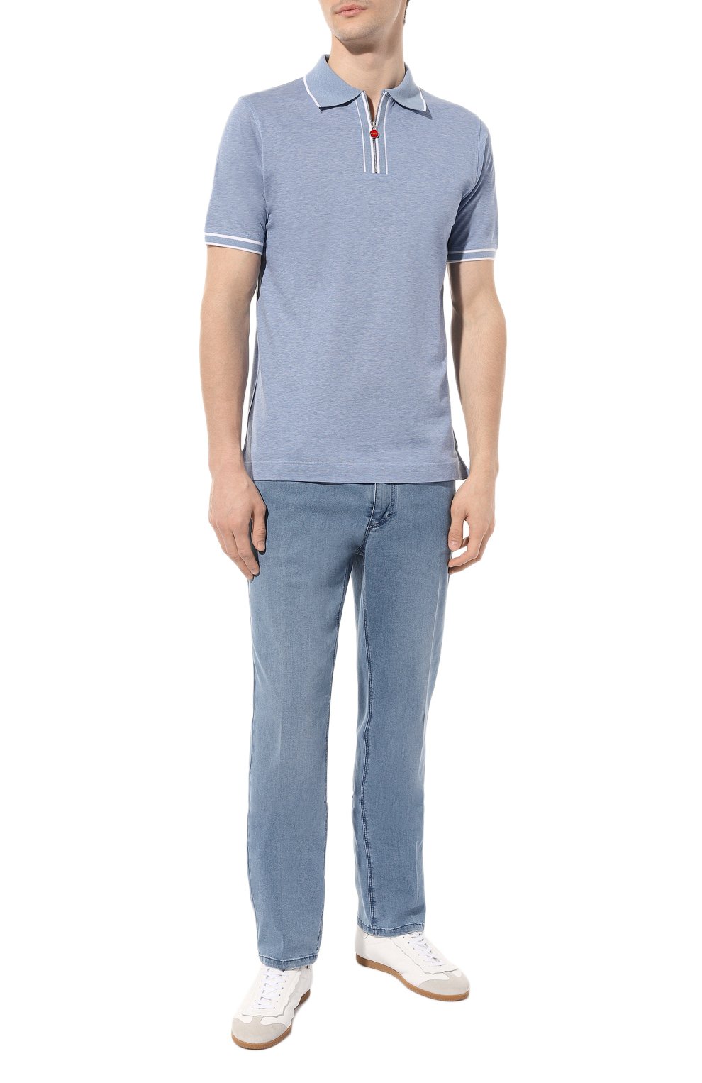 Хлопковое поло KITON, арт. UK1267, фото 2