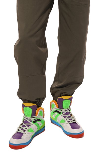 Комбинированные кеды GUCCI, арт. 661301 2SH80, фото 2