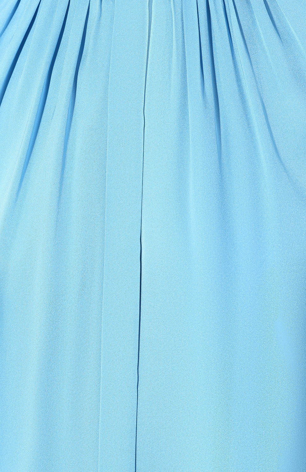 Шелковая блузка BOSS бирюзового цвета по цене 29950 руб., арт. 50363436, фото 5 Шелковая блузка BOSS, арт. 50363436, фото 5